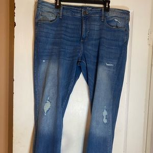 Plus size jeans